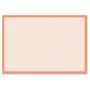 Protector de escritorio Sigel HO270 — Protector de escritorio de papel, naranja/blanco, 595×410 mm