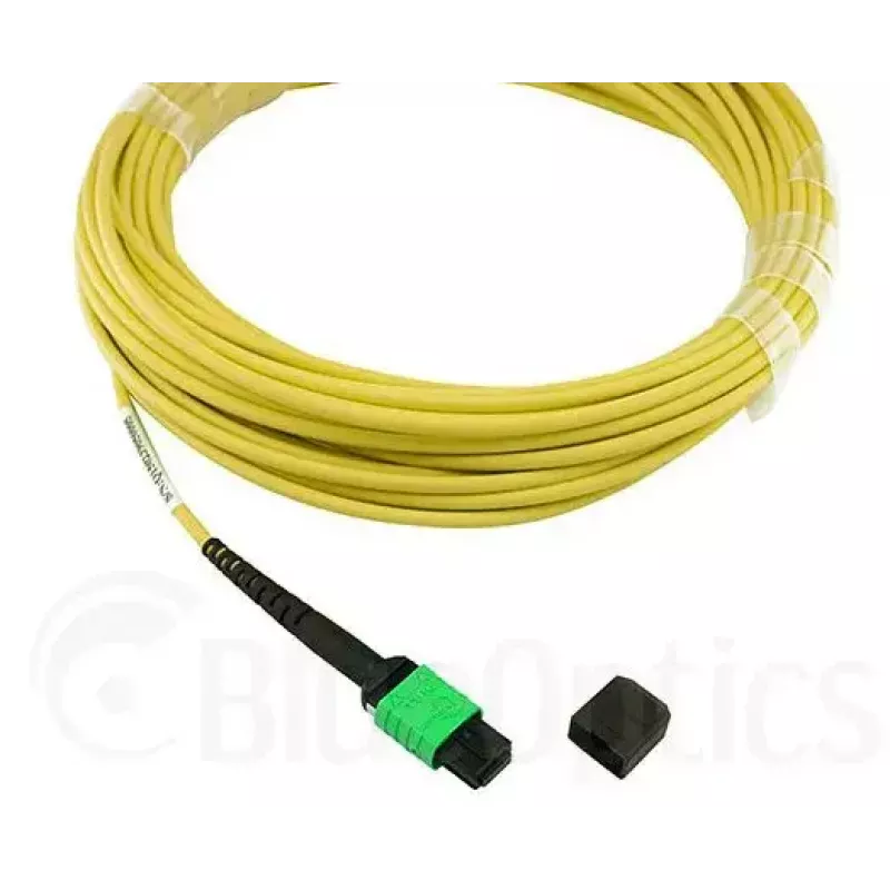 Cable de fibra óptica MPO 4x LC BlueOptics CBL-MPO12-4LC-SMF-10M 10m G.657.A1