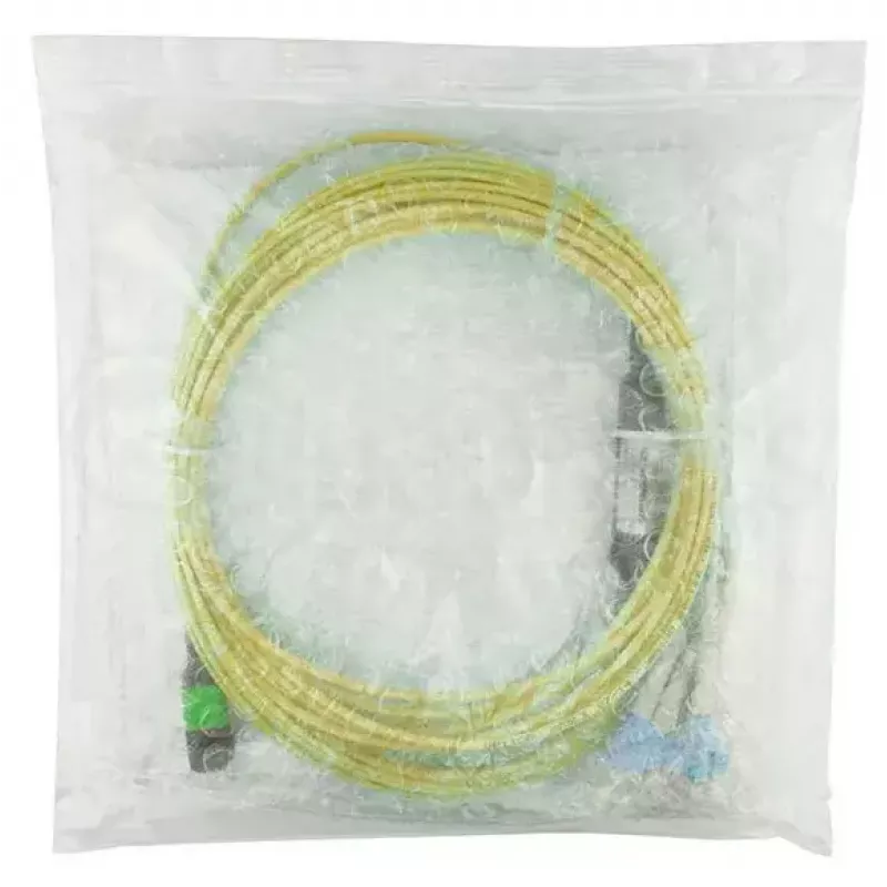Cable de fibra óptica MPO 4x LC BlueOptics CBL-MPO12-4LC-SMF-10M 10m G.657.A1