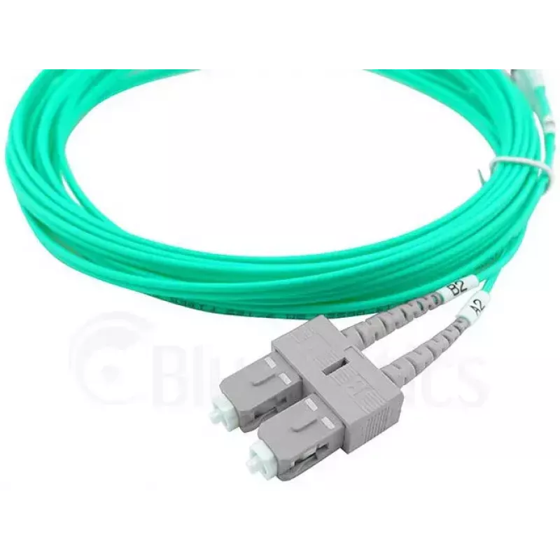 Cable de fibra óptica BlueOptics SFP3233EU0.5MK SC ST OM3 0,5 m aqua