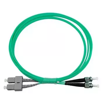 Cable de fibra óptica BlueOptics SFP3233EU0.5MK SC ST OM3 0,5 m aqua