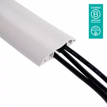 Dataflex Addit protector de cables 300 cm 300, gris, cinta adhesiva, 1 ud., 320 mm, 320 mm, 115 mm