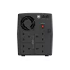 Conceptronic ZEUS03G 1200VA 720W SAI, 4 tomas UK, USB HID, entrada/salida RJ45, AVR