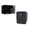Conceptronic ZEUS03G 1200VA 720W SAI, 4 tomas UK, USB HID, entrada/salida RJ45, AVR