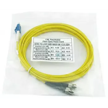BlueOptics SFP3133BU0.5MK cable de fibra óptica InfiniBand 0,5 m LC ST