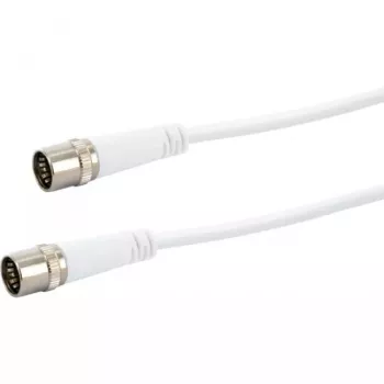 Cable coaxial Schwaiger KDSK15042 F F 1,5 m blanco