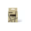 Cinta para impresora de etiquetas Epson LK-5BKP negro oro 1,8 cm