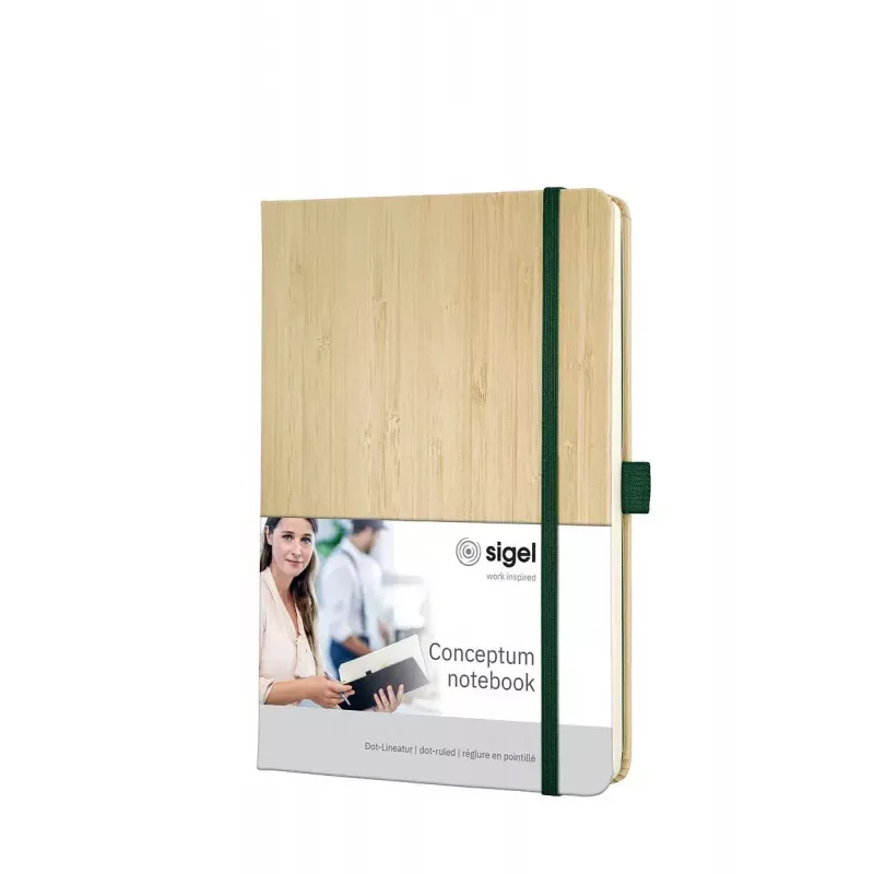 Bloc de notas Sigel Conceptum A5 194 hojas bambú beige