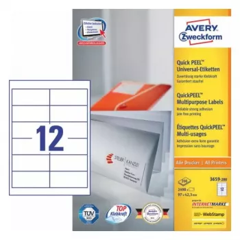 Etiqueta autoadhesiva AVERY 3659-200