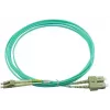 BlueOptics 055702K512000007.5M-BO cable de conexión de fibra óptica dúplex, LC-SC multimodo OM3, 7,5 m, LC-UPC/SC-UPC, beige