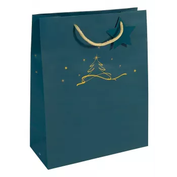 Bolsa de regalo Sigel GT034 Azul 260x120x330 mm
