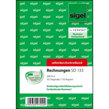 Formulario comercial Sigel SD133