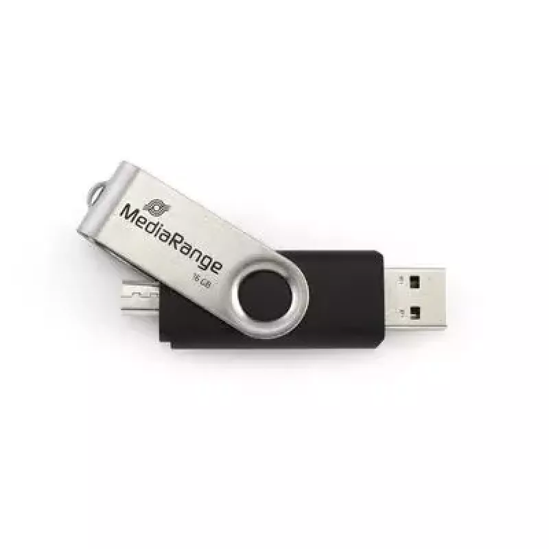 Memoria USB MediaRange 8 GB USB Type-A Micro-USB MR930-2