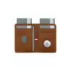 Cartera / funda para tarjetas / portadocumentos de viaje d bramante BIATGT001679 piel marrón