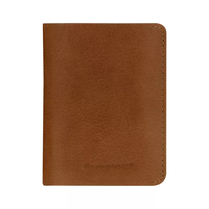 Cartera / funda para tarjetas / portadocumentos de viaje d bramante BIATGT001679 piel marrón
