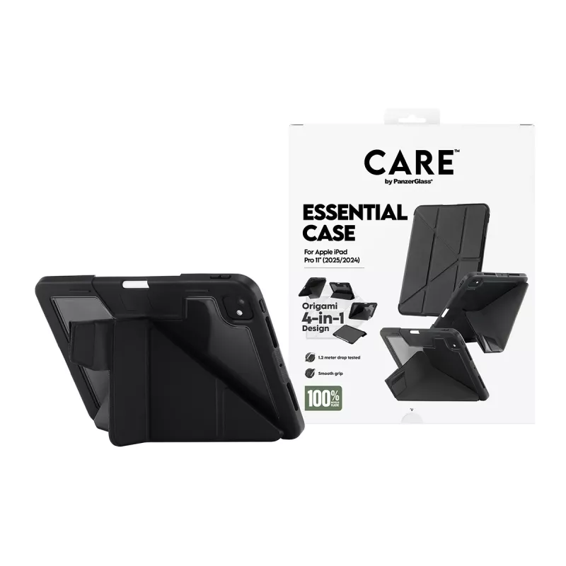 Funda PanzerGlass CARE by ® TPU Essential Case negra iPad Pro 11