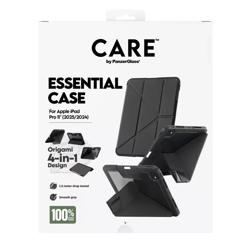 Funda PanzerGlass CARE by ® TPU Essential Case negra iPad Pro 11