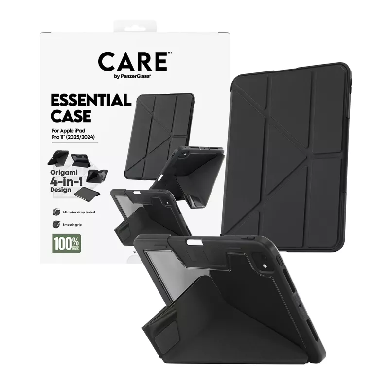 Funda PanzerGlass CARE by ® TPU Essential Case negra iPad Pro 11