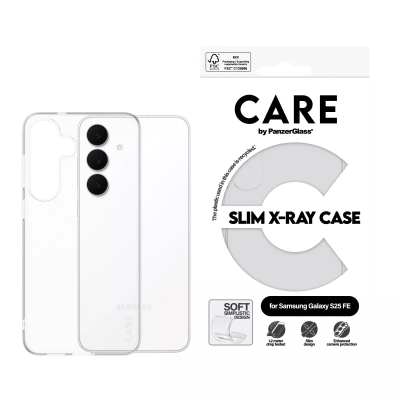 PanzerGlass CARE™ by ® funda X-Ray Samsung Galaxy S25 FE 5G