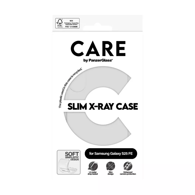 PanzerGlass CARE™ by ® funda X-Ray Samsung Galaxy S25 FE 5G