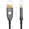 Cable HDMI Techly ICOC HDMI-HY8-030 30 m HDMI tipo A (estándar) negro