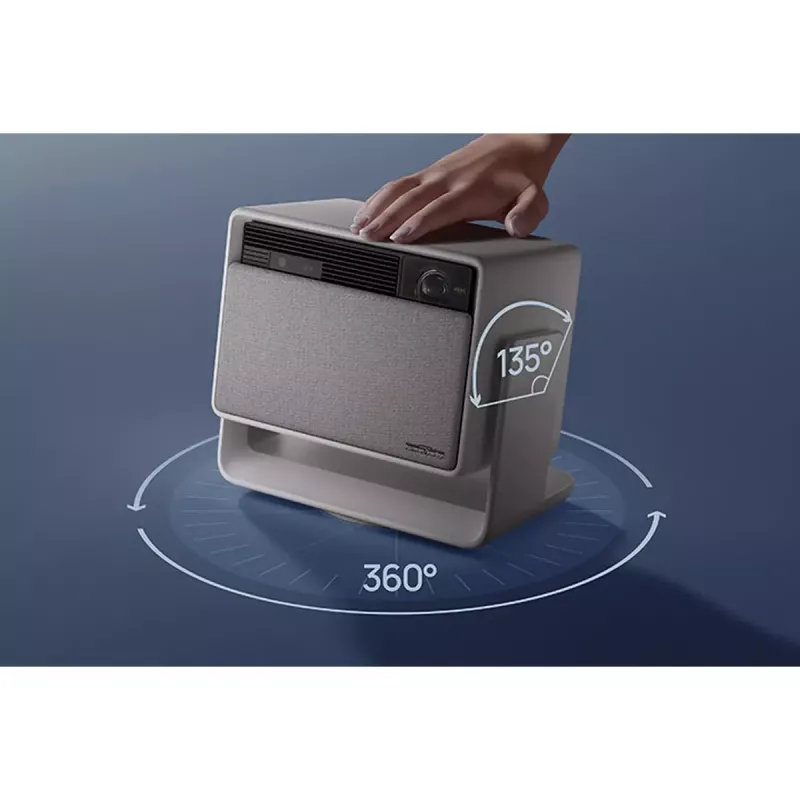 Proyector de tiro estándar XGIMI 1800 lúmenes ANSI LED UHD 4K 3D blanco