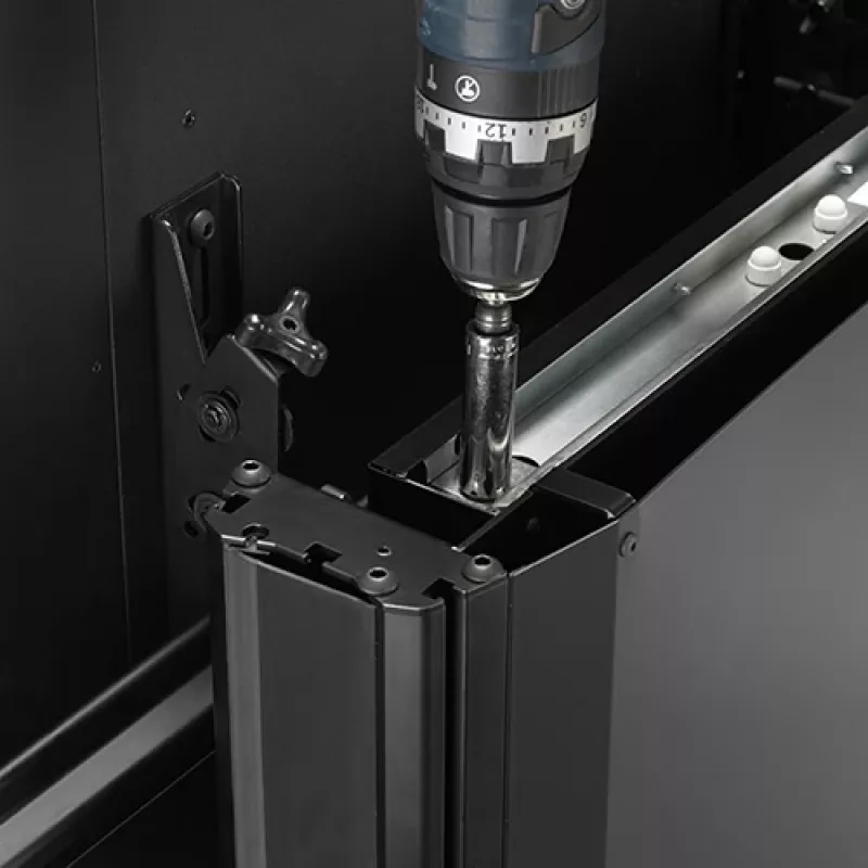Chief Large Fusion Carro móvil de altura ajustable, 79 kg, 200 x 200 mm, 800 x 400 mm, 0 - 400 mm