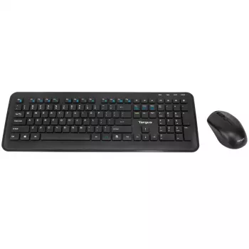 Targus AKM610ES Teclado y ratón con inalámbrico universal RF Español Negro