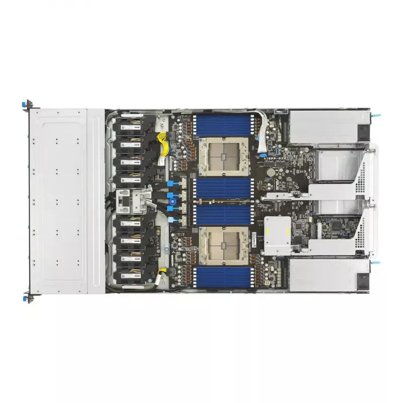 ASUS RS700A-E13-RS12U LGA 6096P Rack (1U) Negro, Plata