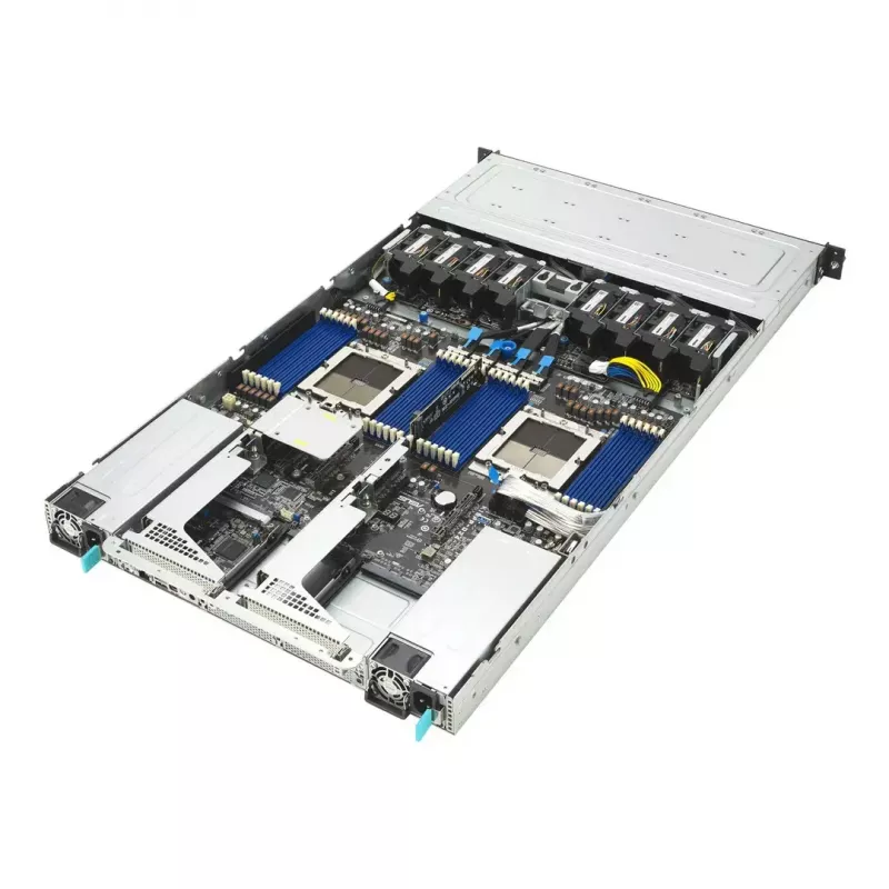 ASUS RS700A-E13-RS12U LGA 6096P Rack (1U) Negro, Plata