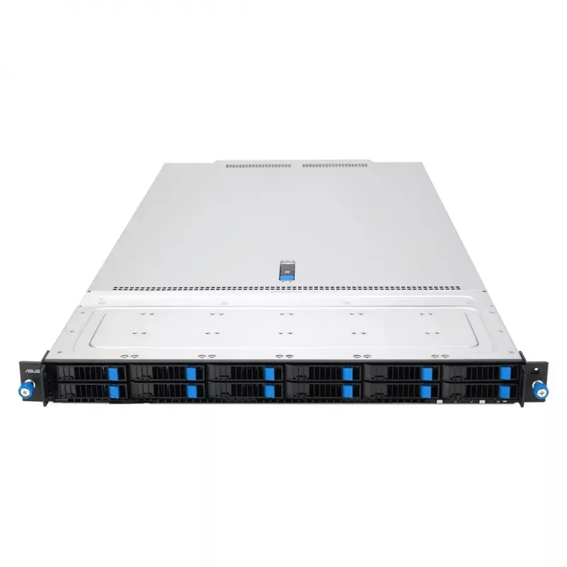 ASUS RS700A-E13-RS12U LGA 6096P Rack (1U) Negro, Plata