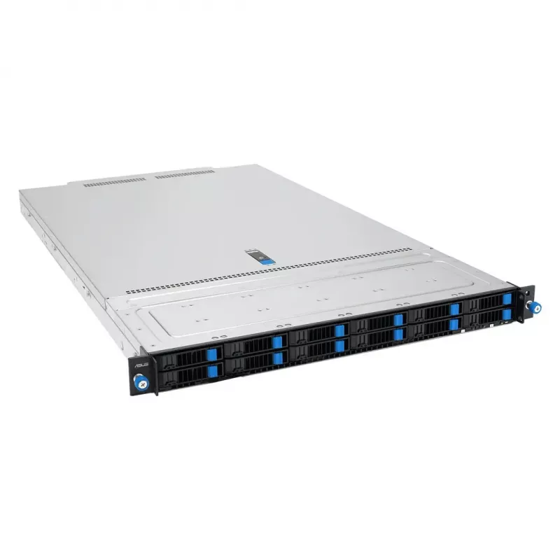 ASUS RS700A-E13-RS12U LGA 6096P Rack (1U) Negro, Plata