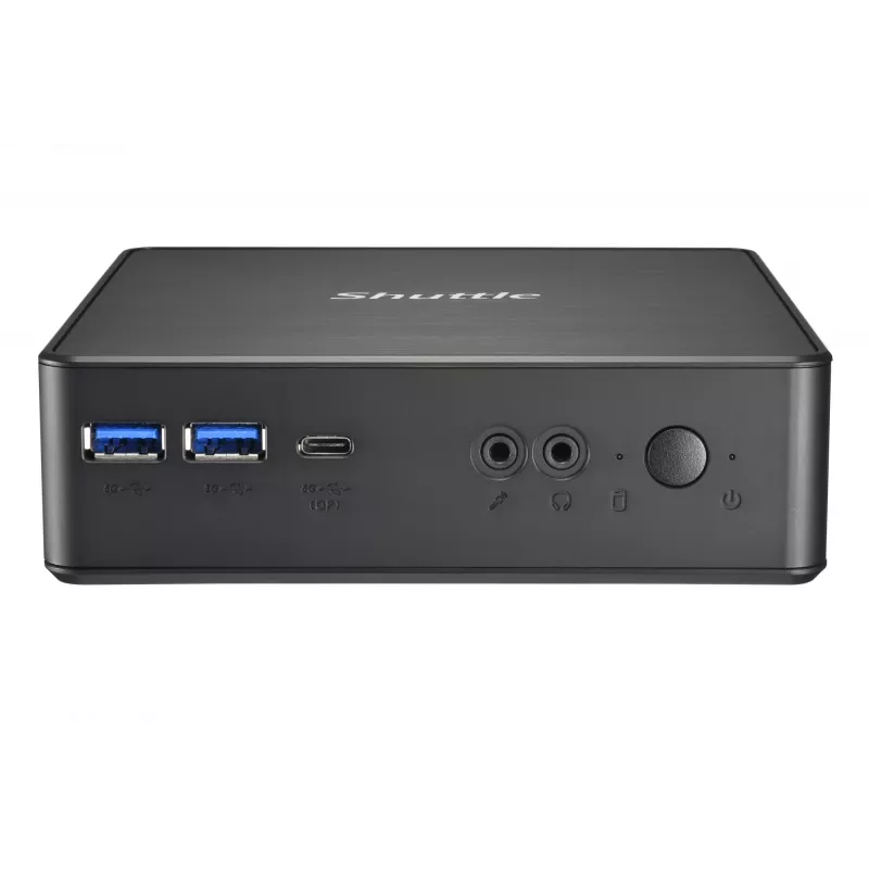 Shuttle Nano PC NC4010BAV2, Intel Celeron 7305, 8GB DDR4, 128GB M.2, 1x HDMI, 1x DP, 7x USB, 1x LAN, incl. VESA y soporte