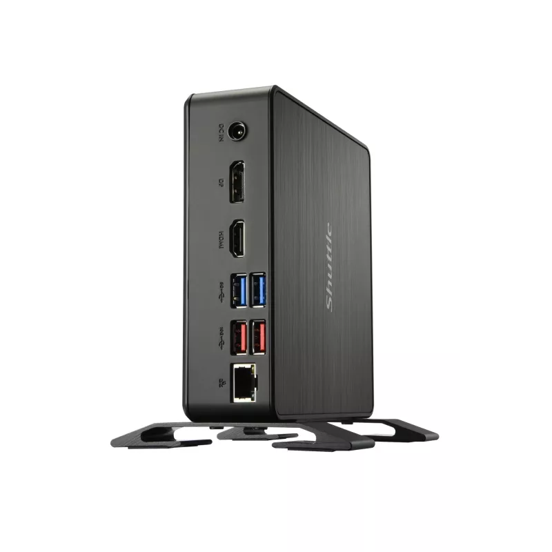Shuttle Nano PC NC4010BAV2, Intel Celeron 7305, 8GB DDR4, 128GB M.2, 1x HDMI, 1x DP, 7x USB, 1x LAN, incl. VESA y soporte