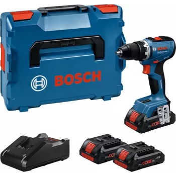 Bosch GSR 18V-65 Professional 2100 rpm llave 1,06 kg negro, azul