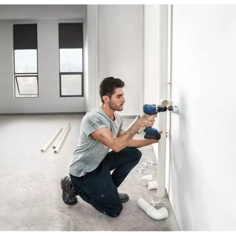Bosch GSR 18V-65 Professional 2100 rpm llave 1,06 kg negro, azul