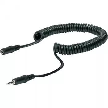 Cable de audio Schwaiger KHA4035 3 m conector hembra 3,5 mm a conector hembra negro