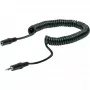 Cable de audio Schwaiger KHA4035 3 m conector hembra 3,5 mm a conector hembra negro