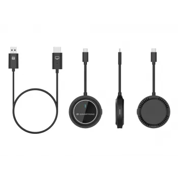 Conceptronic ATHERIC01B Kit inalámbrico USB-C a HDMI para pantalla 1080P