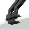 Brazo de monitor BenQ BDH01 Dual, regulable en altura, negro, compatible con VESA