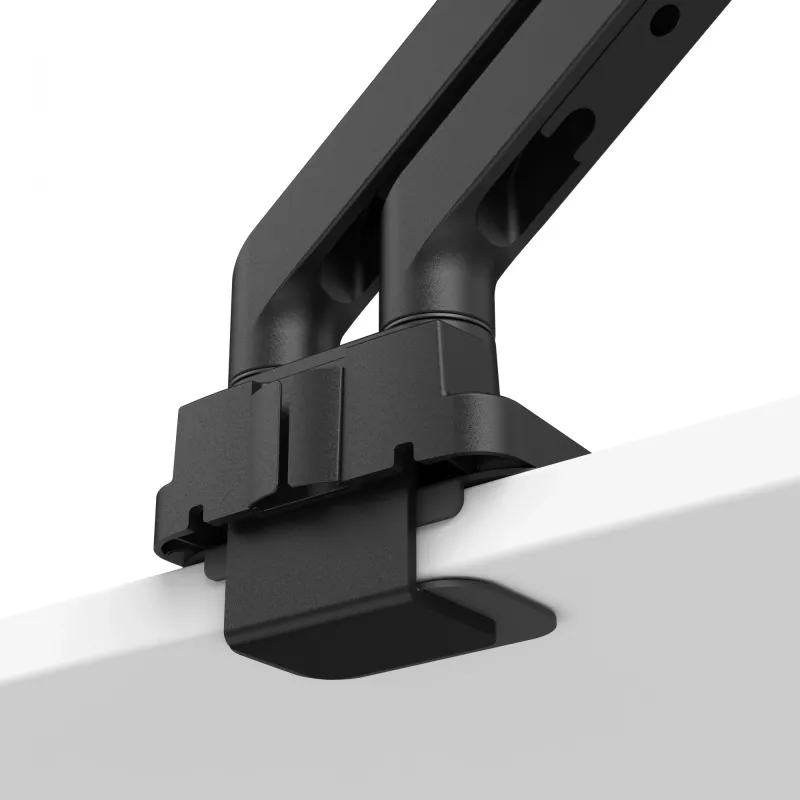 Brazo de monitor BenQ BDH01 Dual, regulable en altura, negro, compatible con VESA