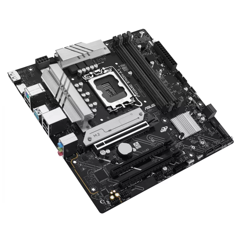 Placa base ASUS PRIME B760M-A II-CSM — Intel B760, LGA1700, microATX, DDR5, hasta 256 GB, M.2/PCIe 4.0/SATA III, Ethernet 2,5 Gb