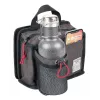 Bolso de mano/bandolera para trolley TROIKA BBG67/GY — Poliéster, Negro/Gris, 200×50×175 mm, cremallera