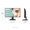 Monitor de ordenador BenQ GW2490C 60,5 cm (23,8 pulgadas) Full HD 1920×1080 5 ms 178° VESA Negro con altavoces