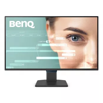 Monitor BenQ 27 pulgadas 1080p FHD Eye-Care — 27 pulgadas (68,6 cm), 1920×1080, 5 ms, IPS/LCD, mate, 16:9, 178°/178°, altavoces integrados, VESA, Negro