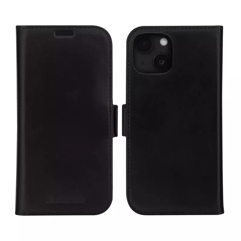 dbramante1928 Lynge - iPhone 17e/16e/15/14/13 - Funda cartera negra