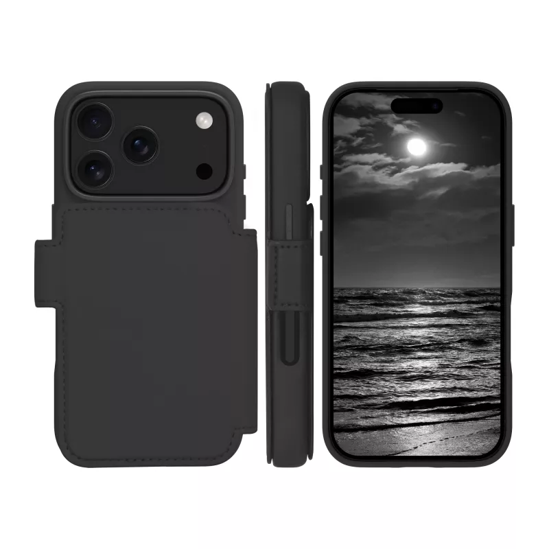 dbramante1928 Lynge MS ICON Funda para móvil tipo libro negra
