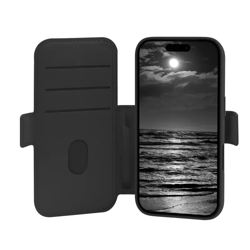 dbramante1928 Lynge MS ICON Funda para móvil tipo libro negra