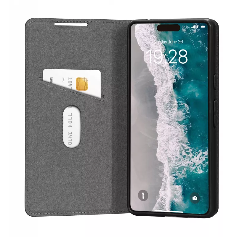 Funda tipo libro dbramante1928 Bulk Bergen iPhone 15 negra