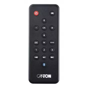 Barra de sonido CANTON Sound M negra 2.1 canales 300 W, DTS/Dolby, indicador LED, con cable e inalámbrica